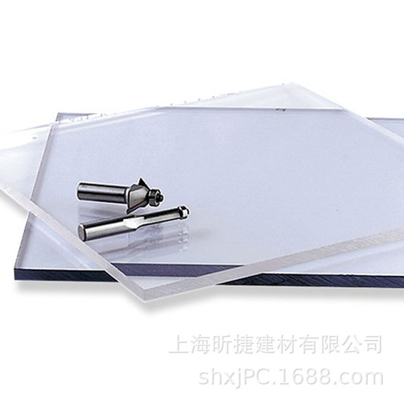 Transparent PC plate 5 mm PC plate open-to-face plastic plate polycarbonate basketball production plant