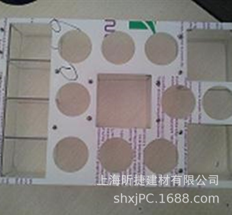 Shandong 5mmpc equipment shell making transparent shielding is not easily broken in the PC insulation plate processing